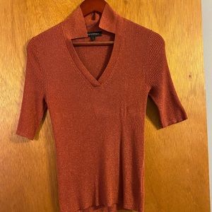 Banana Republic Elbow sleeve lightweight vneck sweater